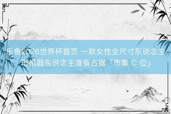 乐鱼2026世界杯首页 一款女性全尺寸东说念主形机器东说念主准备占据「市集 C 位」